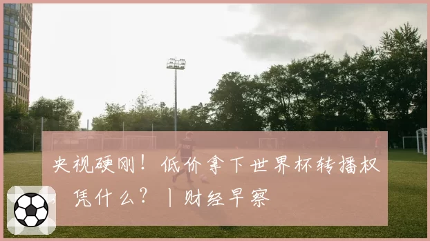 央视硬刚!低价拿下世界杯转播权,凭什么?丨财经早察